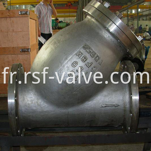 Cast Steel Y Strainer 1